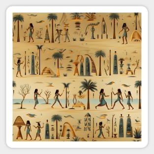 Ancient Egyptian Pattern 27 Sticker